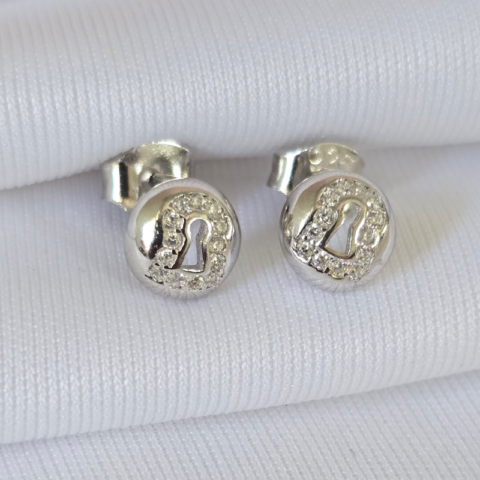 Ashton Gold Pearl Stud Earrings